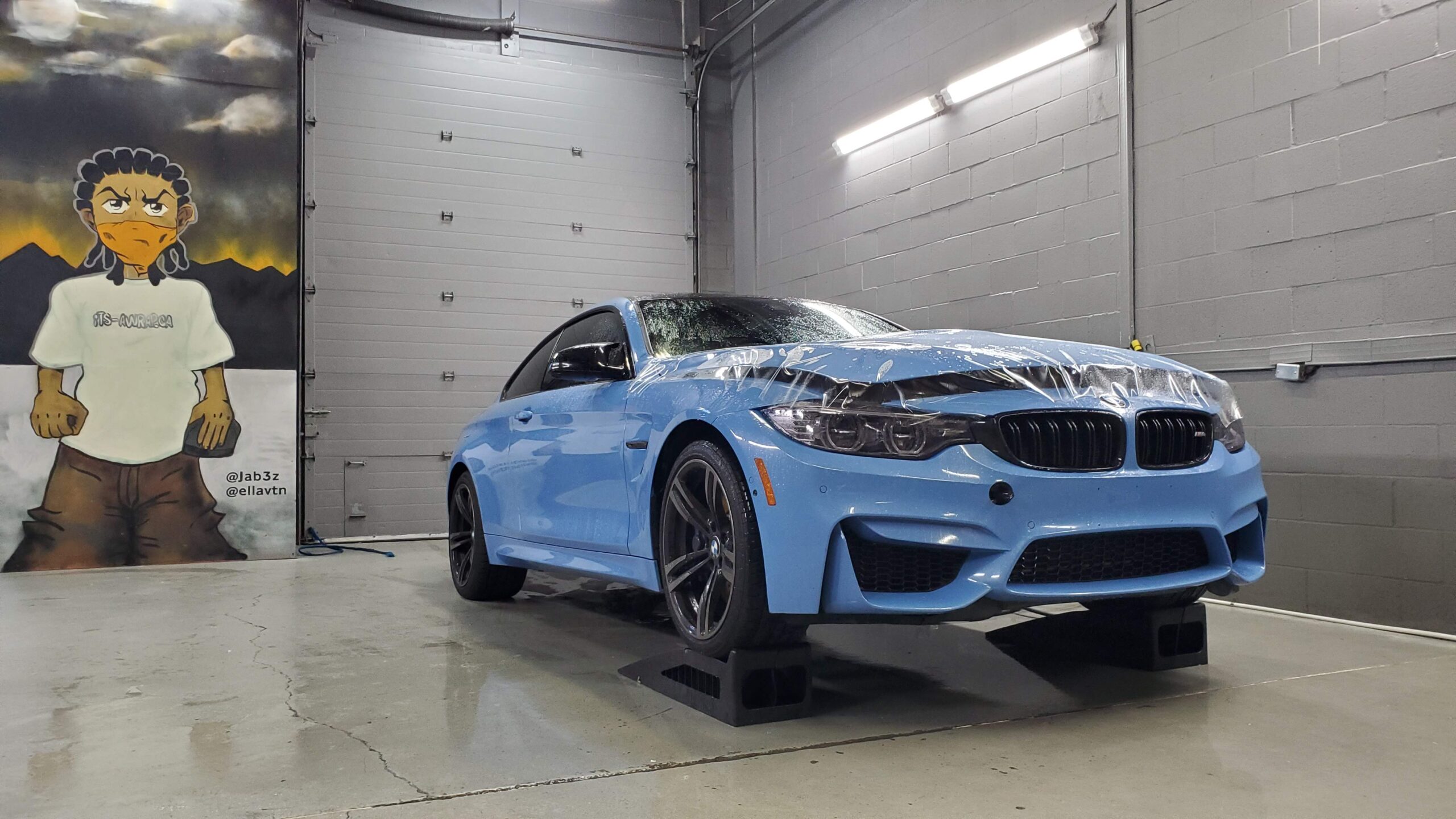 BMW m4 3m Paint Protection film
