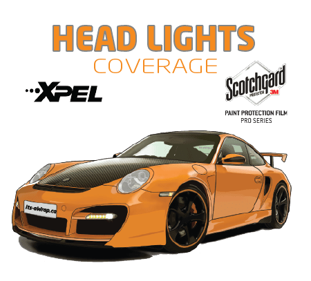 Xpel 3M Headlights Paint Protection Film