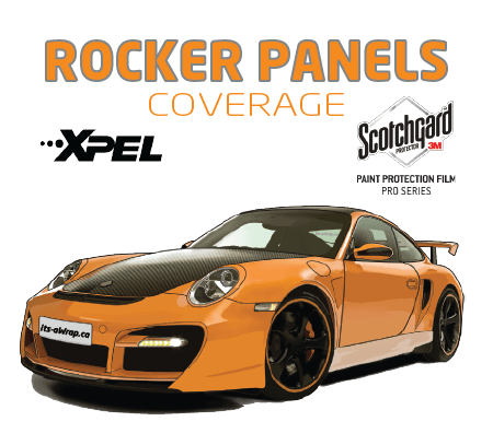 Xpel 3M Rocker Panels Paint Protection Film