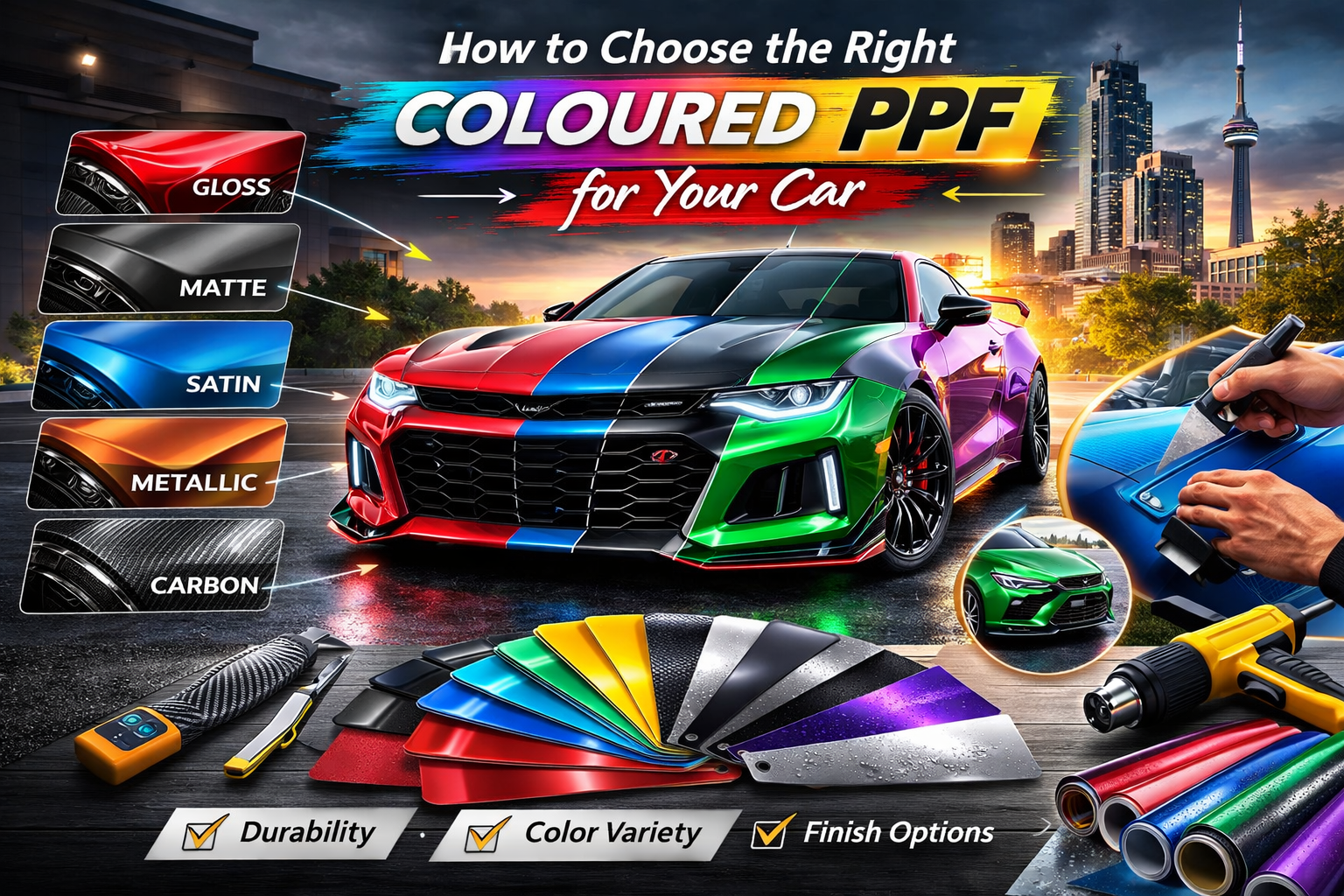 how to choose the right Coloured PPF
