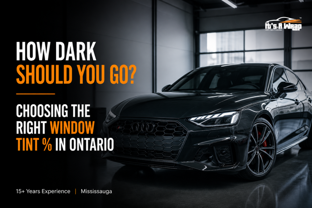 image of car titled how dark should you go?