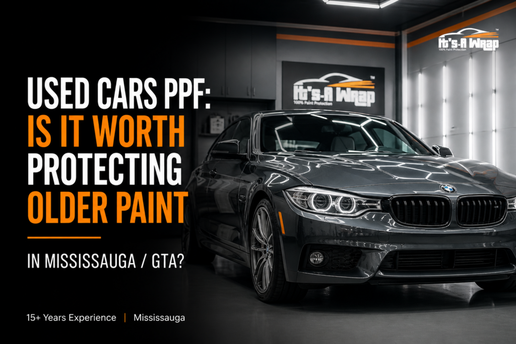 image of car titled used car ppf - is it worth it protecting older paint?