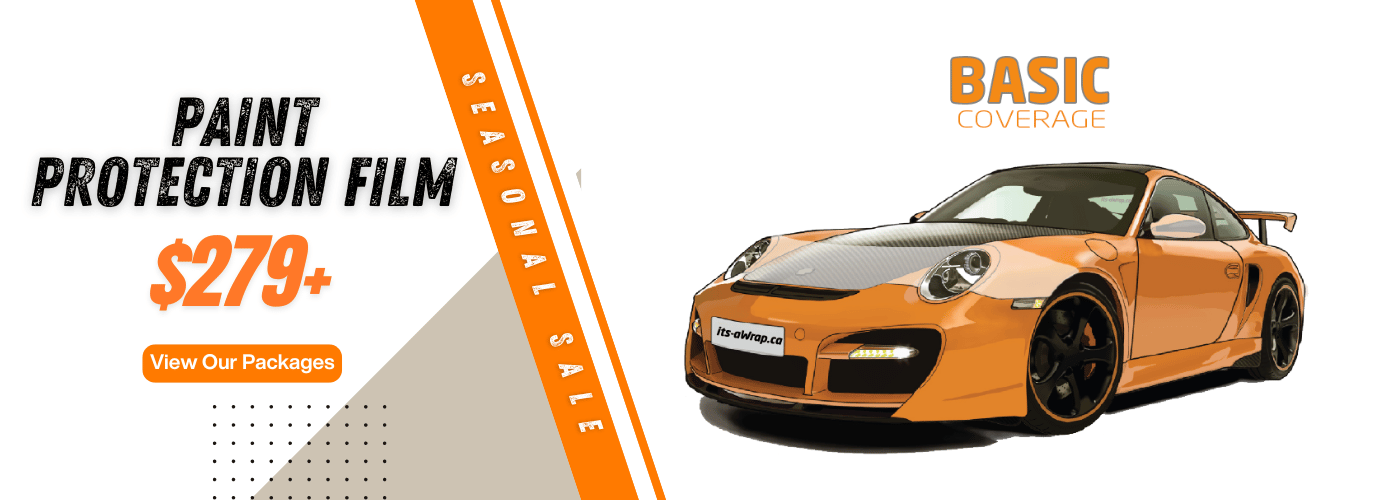 Paint protection film (PPF) discount starting at $279