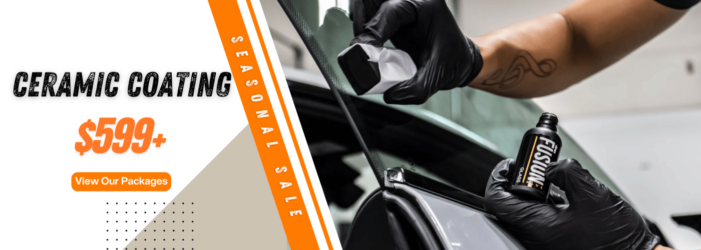 ceramic coating discount starting at $599 for 1 year