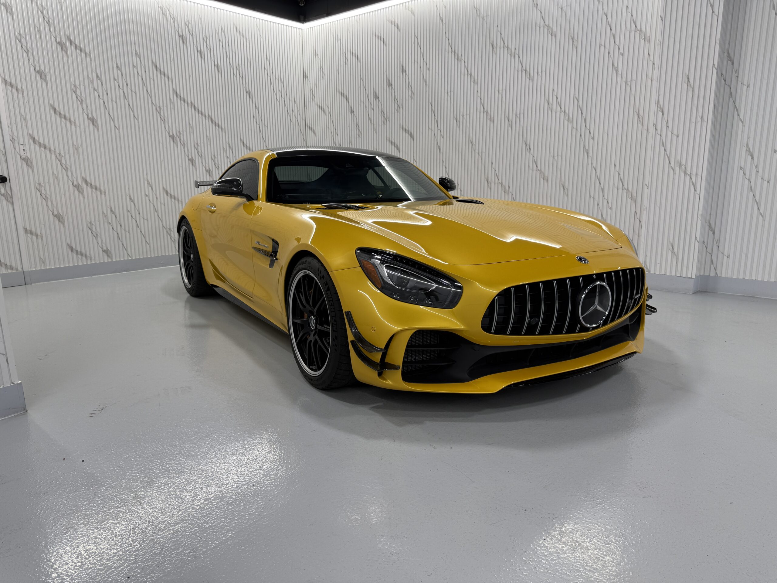 yellow sl with full body PPF