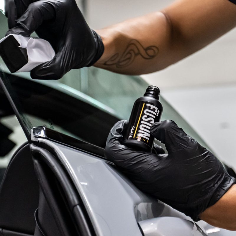 XPEL-FUSION-PLUS-Ceramic-Coating-Glass-Install