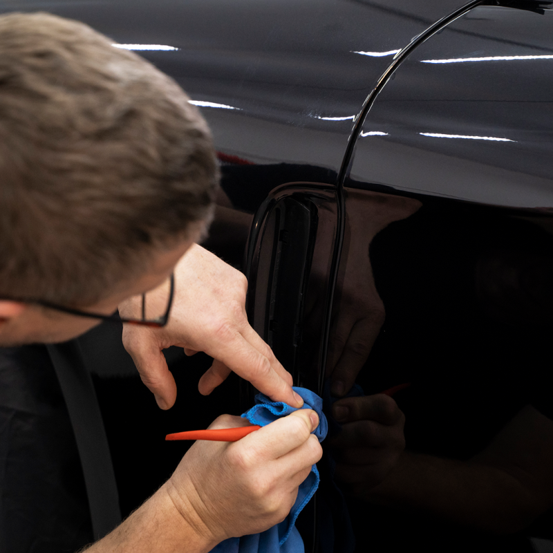 car inspection step 4 of our PPF process